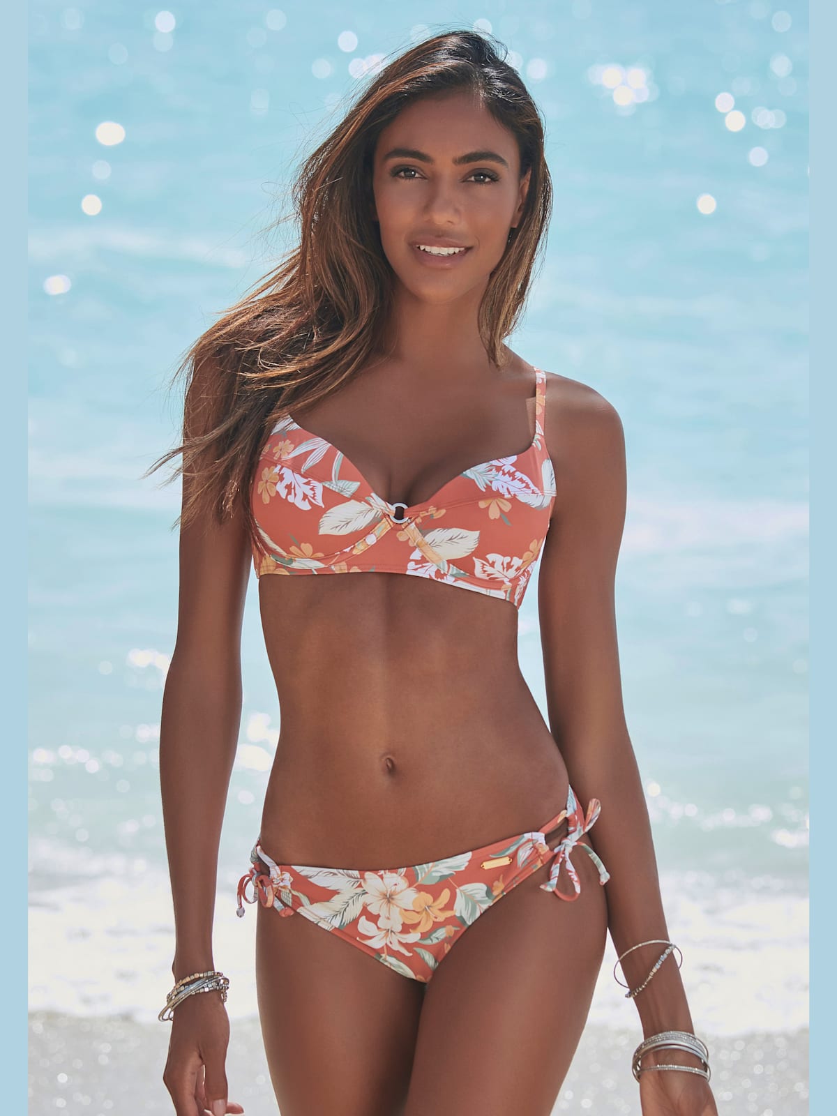 Bas de maillot de bain imprimé tropical tendance - Sunseeker - Modalova