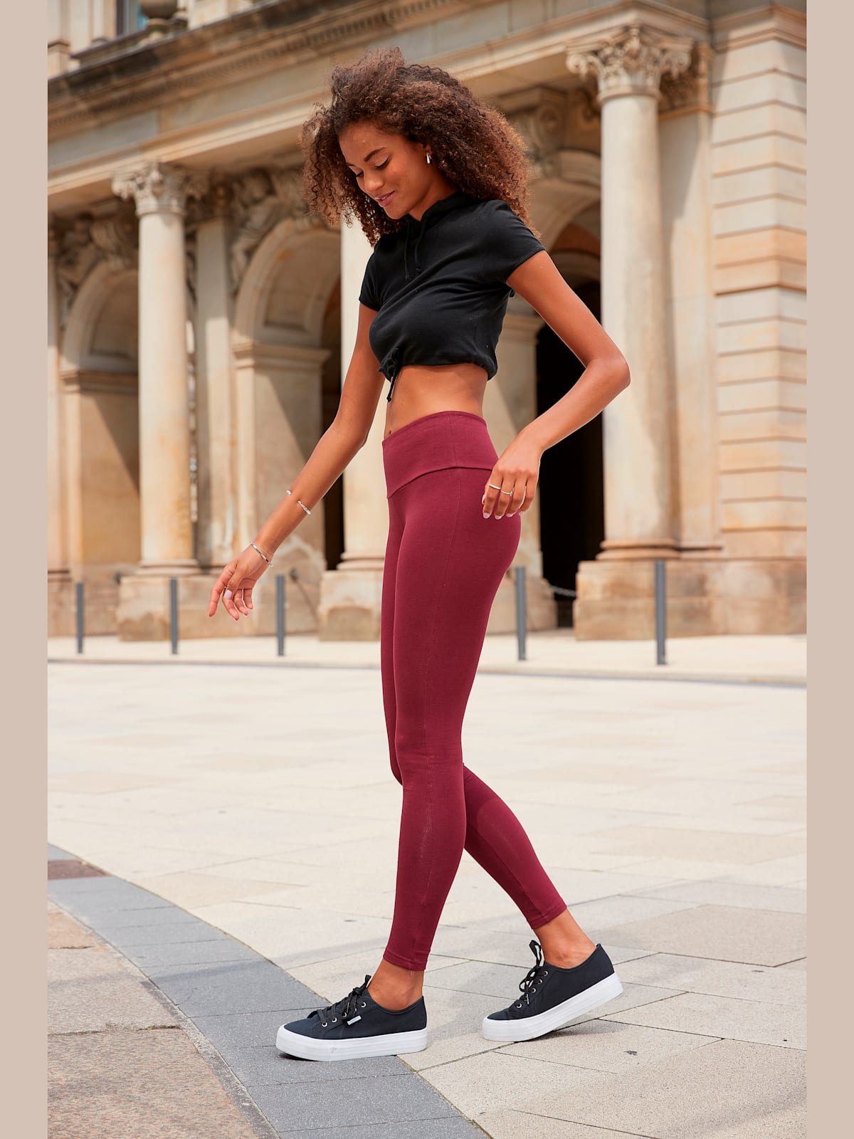 Legging - LASCANA - lie de vin - LASCANA - Modalova