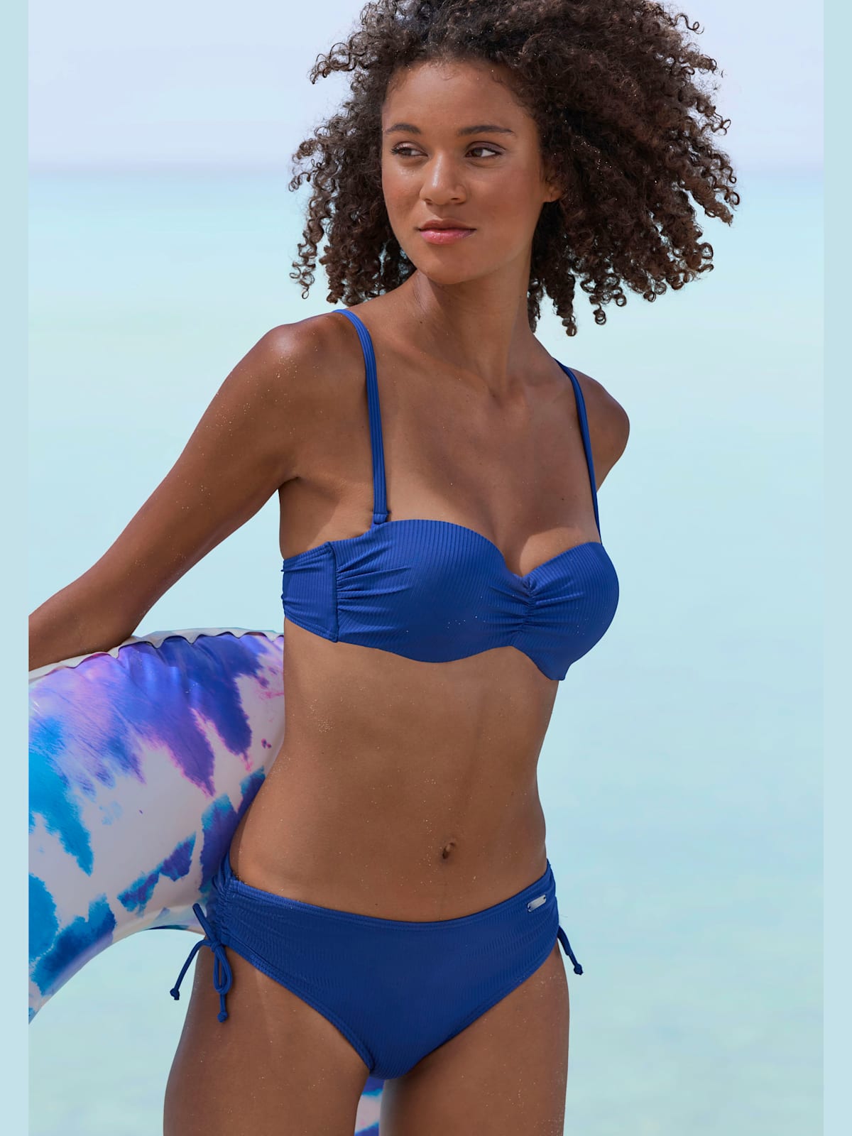Haut de maillot de bain bandeau coloris uni tendance - Venice Beach - Modalova