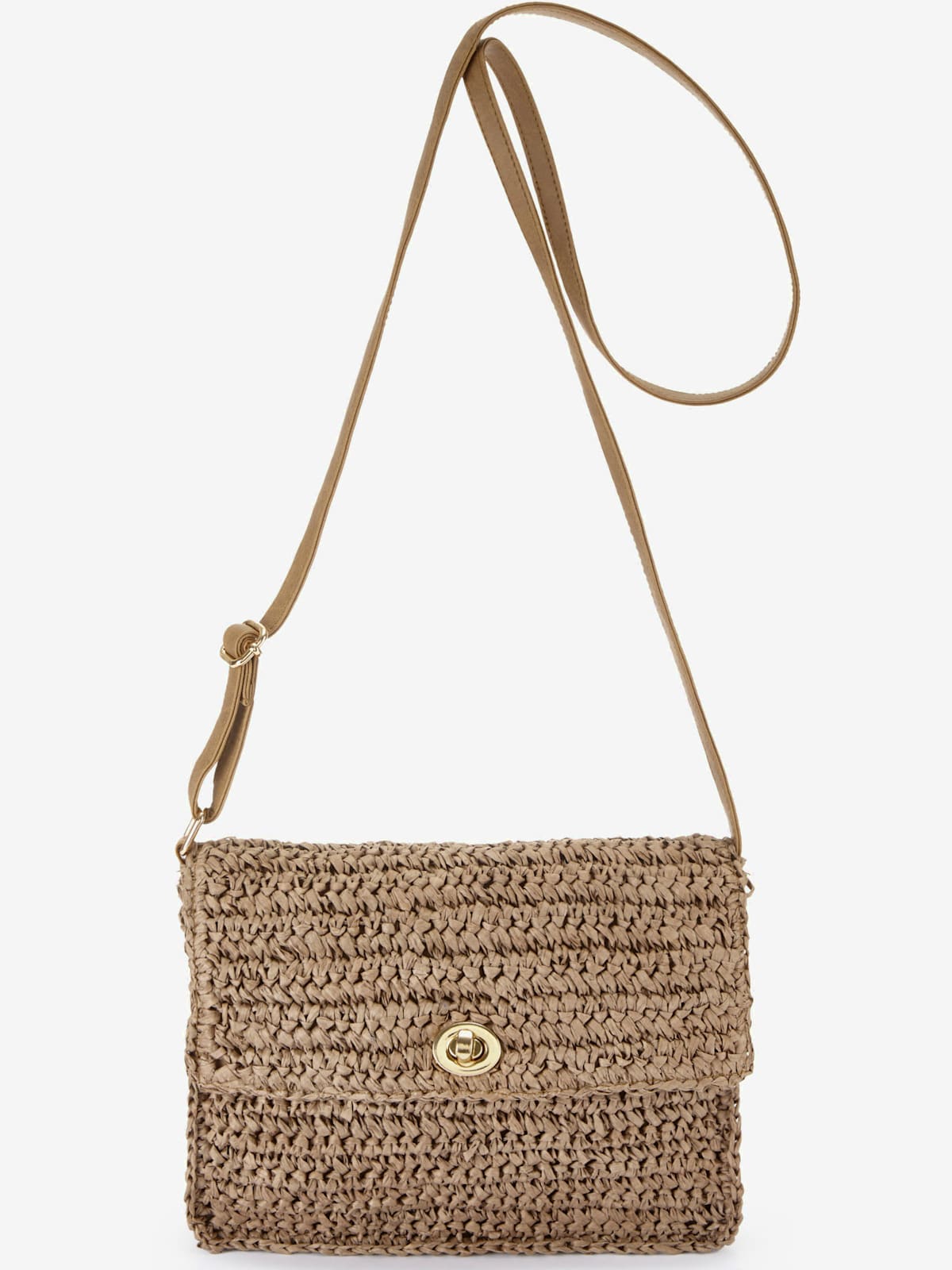 Sac en bandoulière sac à main estival en matière légère avec petite poche intérieure - Vivance - Modalova