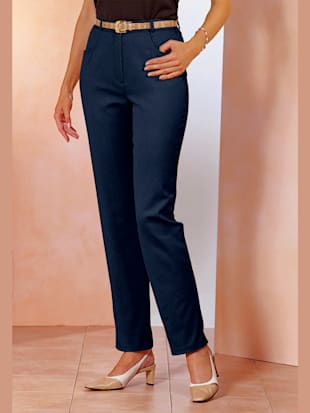 Jean à ceinture élastique chevilles fendues - Witt - Modalova