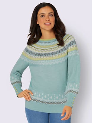 Pull à manches longues avec coton - Witt - Modalova