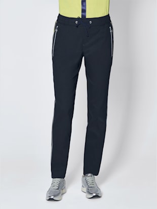 Pantalon de jogging lyocell qualité lyocell (tencel) - Creation L Premium - Marine