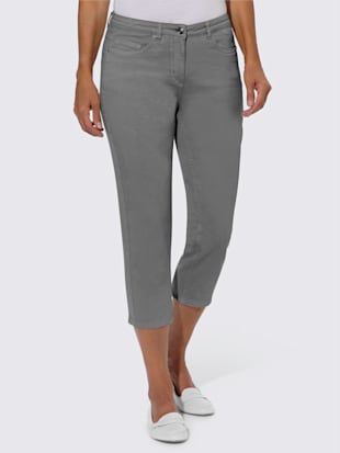 Jean 3/4 qualité coton doux sur la peau - Collection L - Modalova
