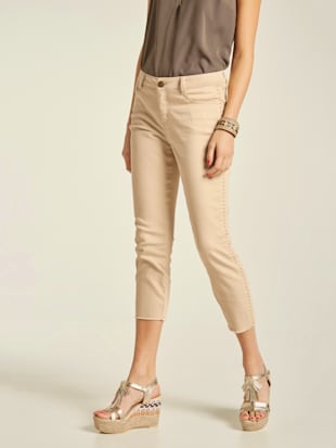 Corsaire coupe skinny tendance - Linea Tesini - Beige