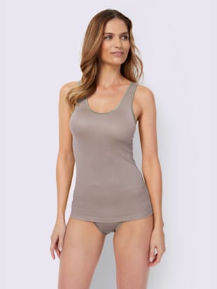 Débardeur uni souple et confortable - wäschepur - Sable