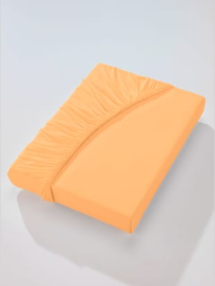 Drap-housse très extensible - wäschepur - Abricot