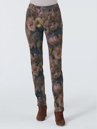 Jean en lyocell et coton coupe 5 poches moderne - Creation L Premium - Multicolore