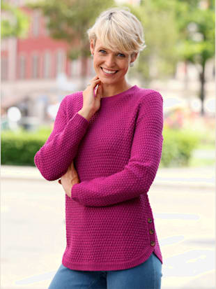 Pull à manches longues motif tricoté décoratif - Witt - Modalova