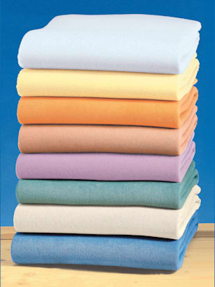 Drap-housse résistant aux nœuds et élastique - Biberna - Blanc