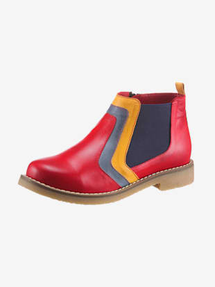 Bottines largeur g* - Gemini - Rouge