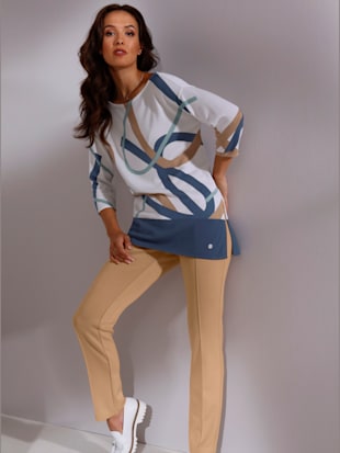 Pantalon en modal 50% modal - Creation L Premium - Couleur Chamois