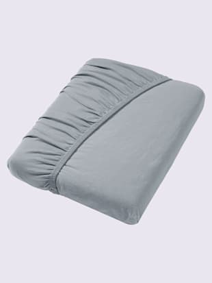 Drap-housse qualités 3 coloris grand teint - Irisette - Couleur Argenté