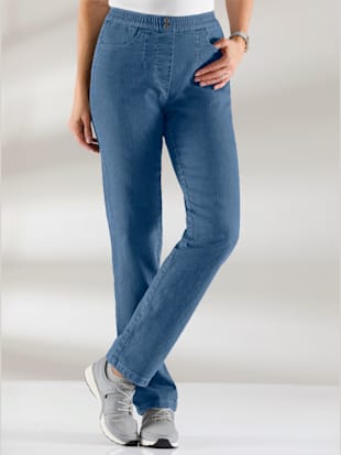 Jean confortable et souple ceinture élastique - Witt - Modalova