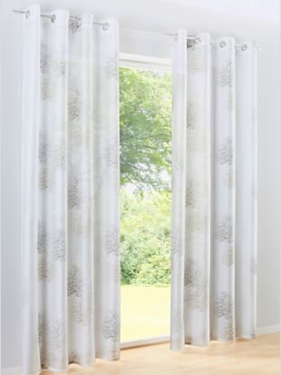 Store décoratif - helline home - Blanc-taupe