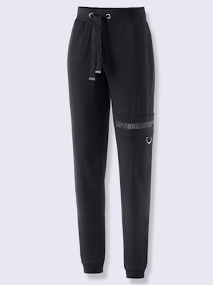 Pantalon de jogging qualité sweat très confortable - - Noir
