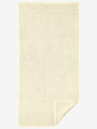 serviette superbe qualité - wäschepur - couleur ivoire