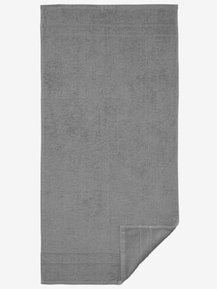 serviette superbe qualité - wäschepur - gris pierre