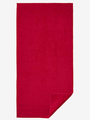 serviette superbe qualité - wäschepur - rouge