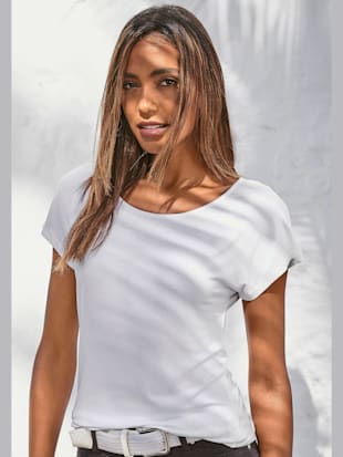 T-shirt vivance aux superbes coloris - Vivance - Crème