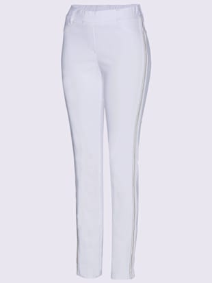 Pantalon bengaline - - Blanc