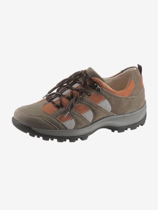chaussures à lacets largeur h* - waldläufer - kaki-couleur chamois