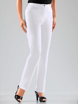 pantalon coupe droite traitement nano - cosma - blanc