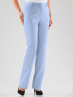 pantalon coupe droite traitement nano - cosma - bleu clair