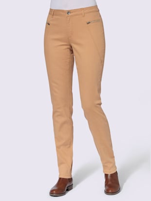 Pantalon qualité coton doux sur la peau - Collection L - Couleur Chamois