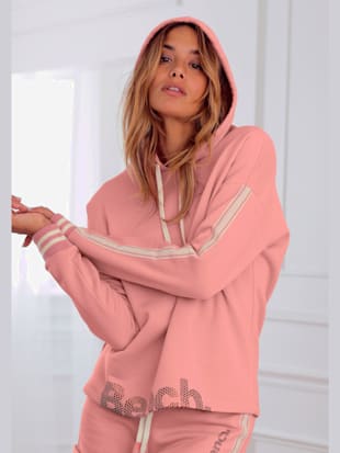 Sweatshirt à capuche et détails brillants - Bench. - Abricot