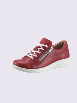 chaussures à lacets largeur k* - jomos - rouge
