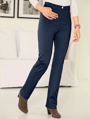 Jean à ceinture élastique chevilles fendues - Witt - Modalova