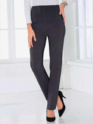 Pantalon femme ceinture élastique - - Noir