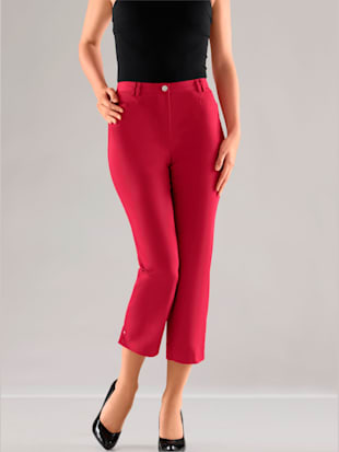pantalon 7/8 revêtement nano imperméable - cosma - rouge