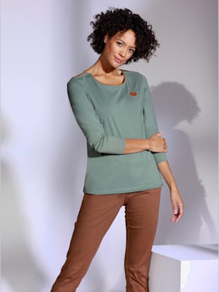 T-shirt coton pima très agréable à porter - Creation L Premium - Jade