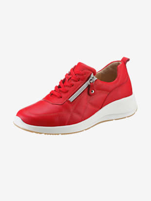 chaussures à lacets largeur k* - waldläufer - rouge