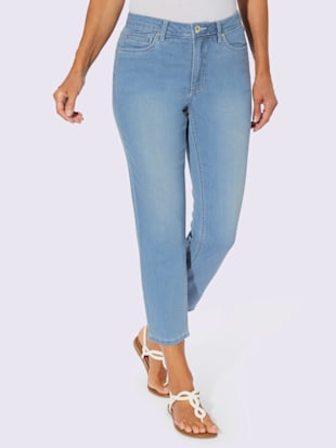 Jean 7/8 qualité coton - Collection L - Modalova