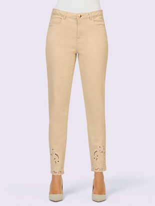 Jean 98% coton - Creation L - Sable