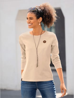 Manches longues pur coton - Collection L - Couleur Ivoire