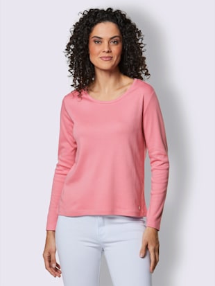 T-shirt 100% coton pima- Creation L Premium - Vieux Rose