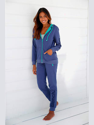 Veste à capuche veste sweat décontractée - Bench. - Bleu Chiné