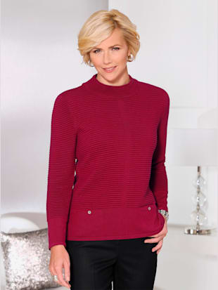 Pull à col montant avec viscose - Witt - Modalova