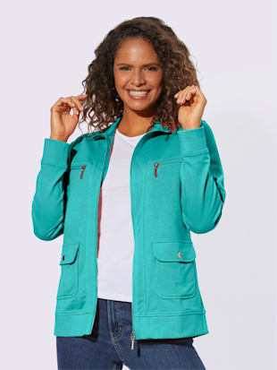 Veste féminine décontractée avec poches - Collection L - Modalova
