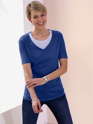 T-shirt à manches courtes aspect 2 en 1 tendance - Witt - Modalova