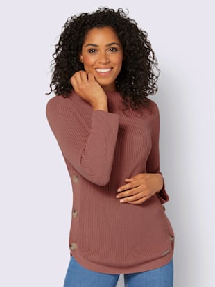 Pull à manches longues 50% coton - Collection L - Modalova