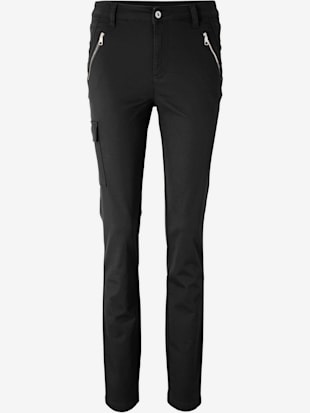 Pantalon coupe skinny - Linea Tesini - Noir