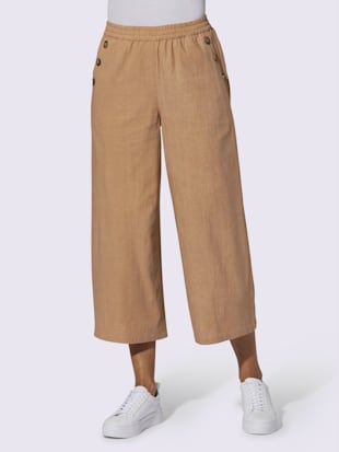 Pantalon large qualité coton - Collection L - Modalova