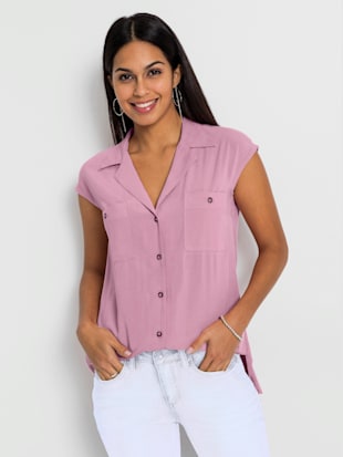 Chemisier pure viscose - - Rose