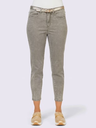 Jean qualité extensible très confortable - Creation L - Denim Gris