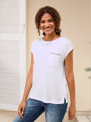 T-shirt à manches courtes 50% coton - Collection L - Modalova